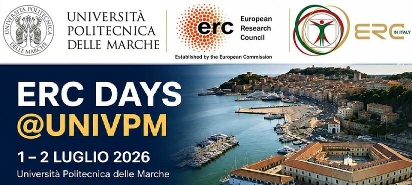 ERCDAYS 2026: prossimi ERC Days ad Ancona, 1–2 luglio